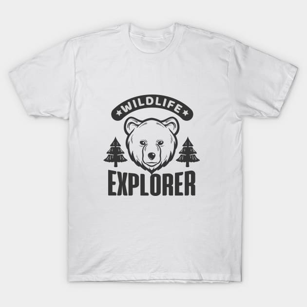 Wild Life Explorer T-Shirt by attire zone